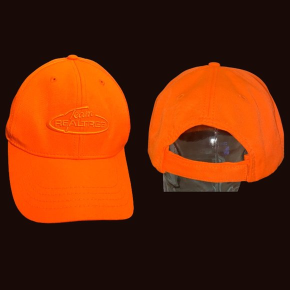 Team Realtree Baseball Cap Orange Paramount Outdoors OSFM Men's Hat - Picture 2 of 3